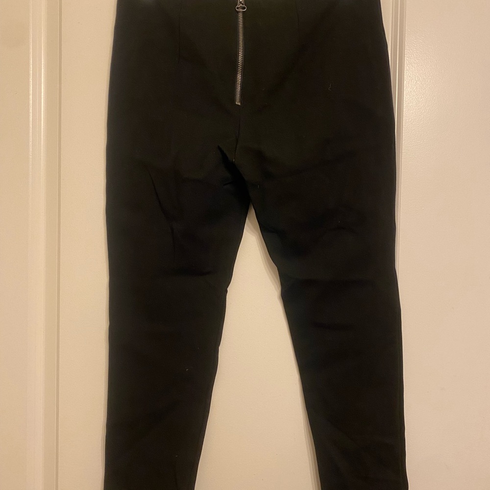 Cooperative Size M Black Business Pants Comfort Fit Back Center Zipper